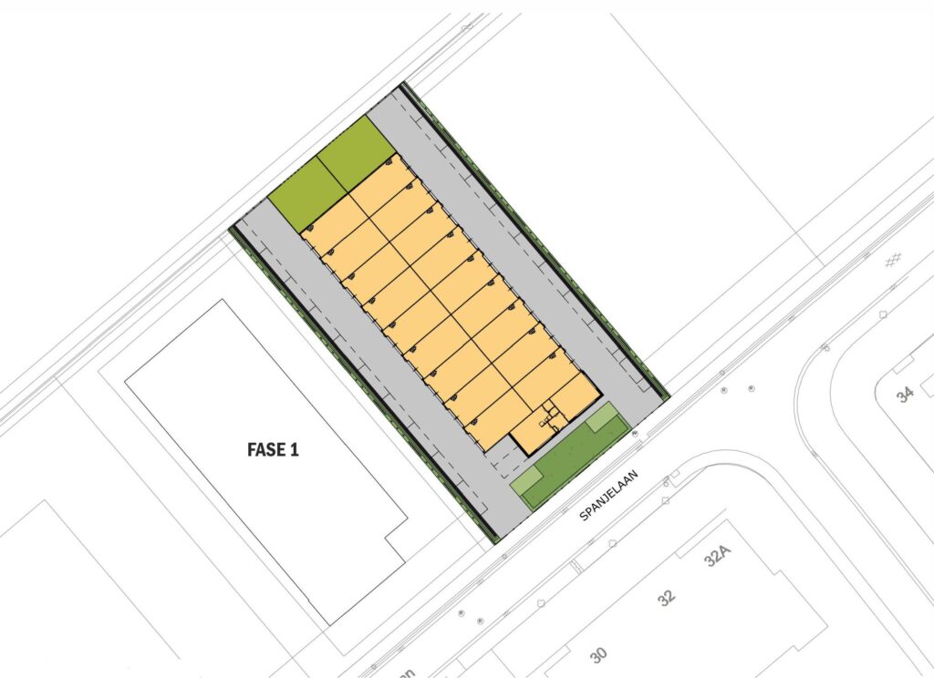 De Marne Vastgoed bedrijfsverzamelgebouw in Assen - plattegrond