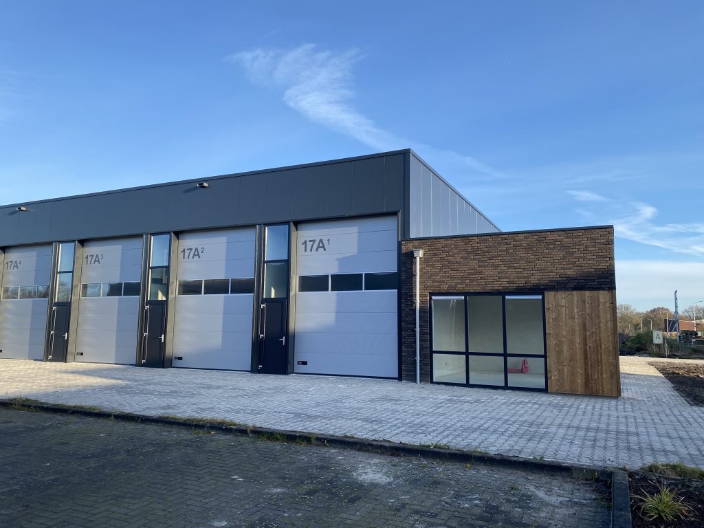 De Marne Vastgoed bedrijfsverzamelgebouw Assen I - zijgevel