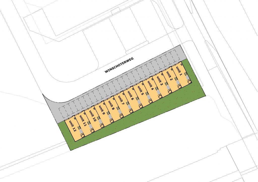 De Marne Vastgoed ontwikkelt bedrijfsverzamelgebouw in Groningen - plattegrond