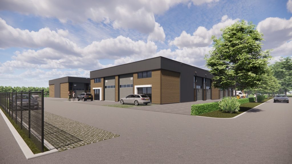 Bedrijfsverzamelgebouw Westerhout I & II - Ontwerp