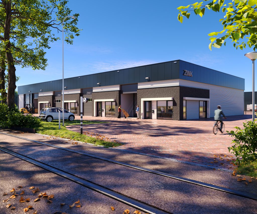 Bedrijvenpark Rijswijk - Ontwerp gebouw Zink I